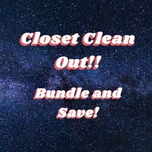 Closet Clean Out!!